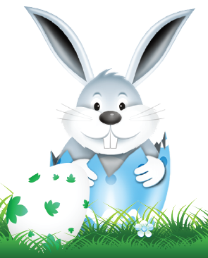 Illustration of the Easter Bunny